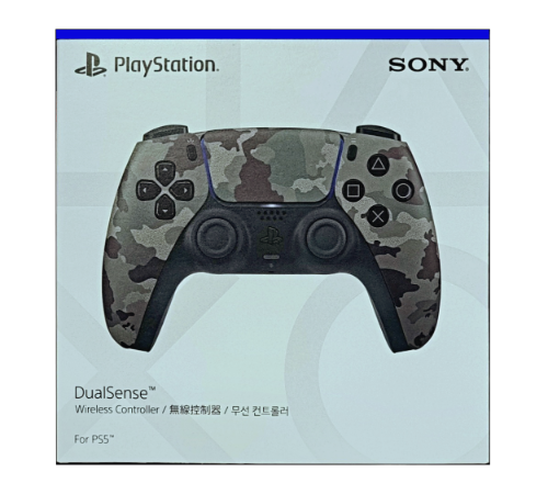 PS5 DualSense™ 무선 컨트롤러(그레이 카무플라주)