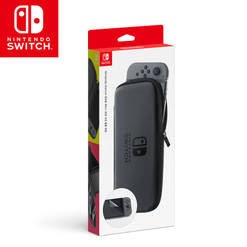 [NSW] Nintendo Switch 휴대용 케이스 (화면 보호 필름 포함)